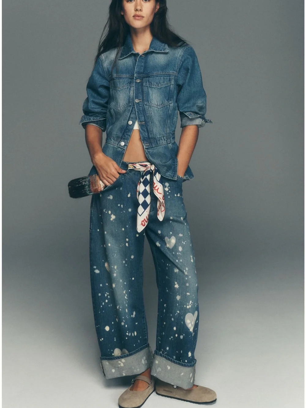 Pilcro Kayden High-Rise Carpenter 
Barrel Jean - Picture 6 of 7